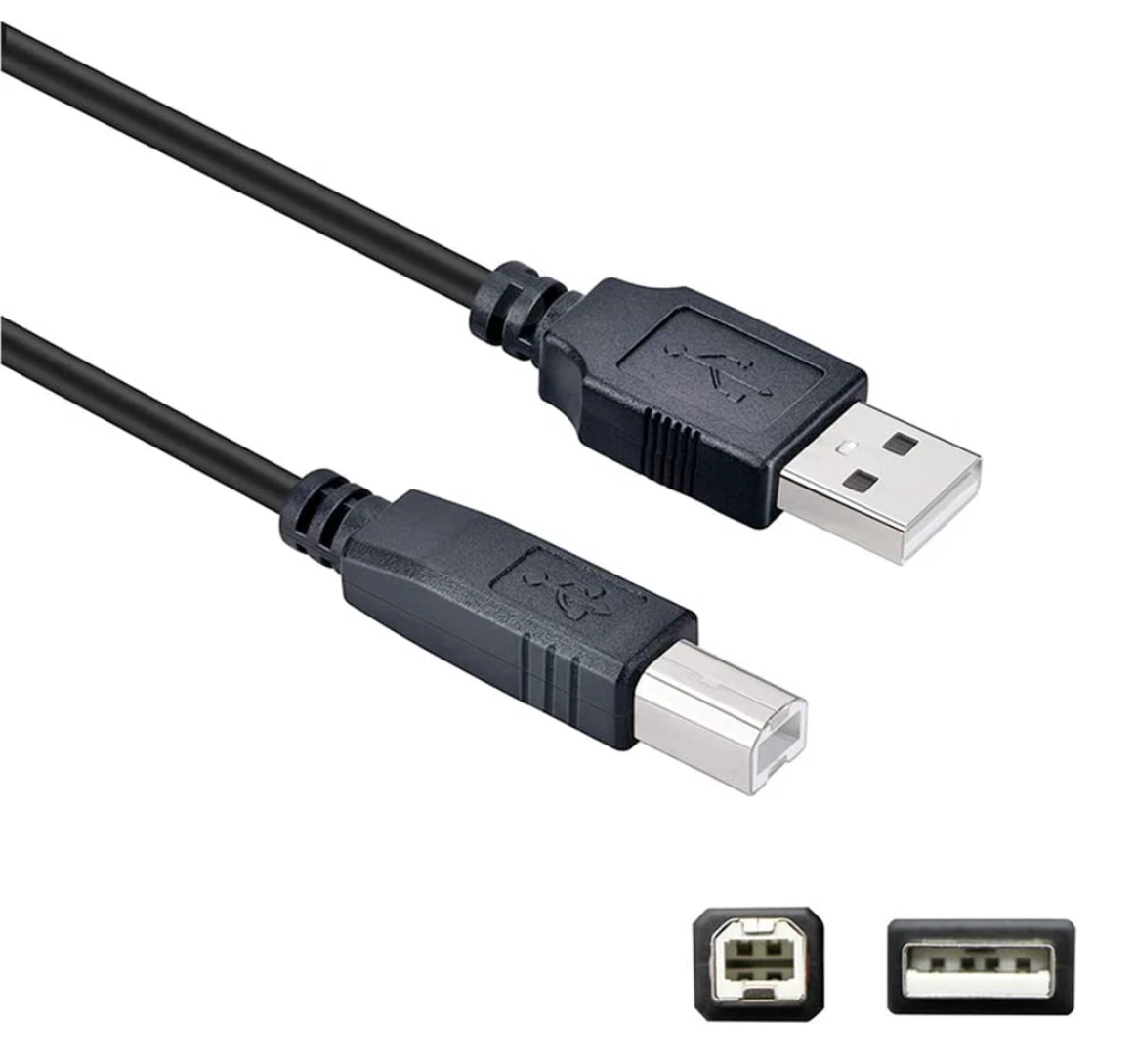 6ft USB Cable for HP Deskjet 3050A 3051A 3052A 3055A 3056A 3057A 3059A Printer