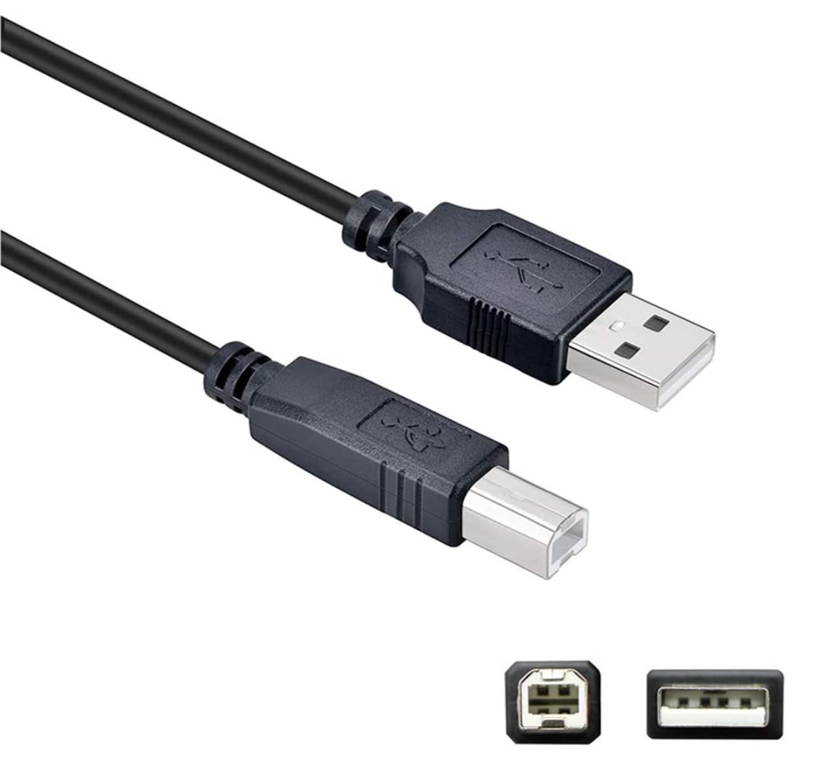 USB 2.0 Printer Cable Cord Lead for HP Deskjet 1512 2540 3050a 3510