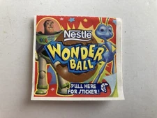 Vintage Nestlé Wonder Ball Flounder Sticker Disney The Little Mermaid
