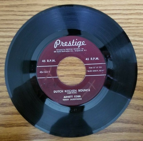 Vintage 45 Arnett Cobb When I Grow Too Old To Dream Prestige 45-133 '59 JAZZ - Imagen 2 de 2