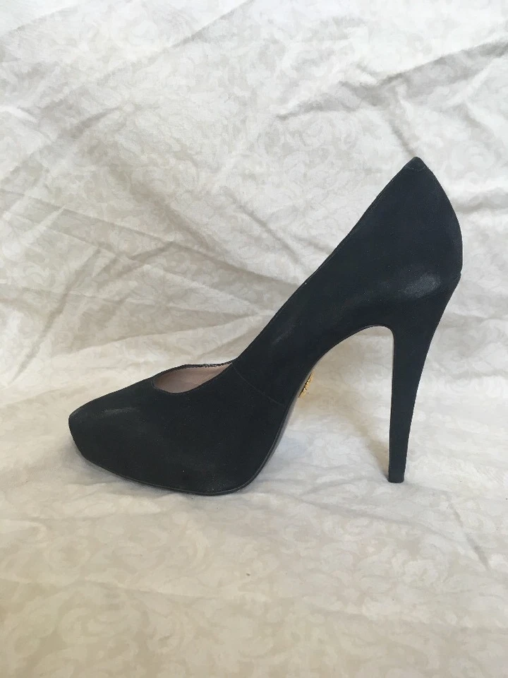 Zapatos para mujer Pour La Victoire Bliss de gamuza negra, talla 10M Foto 3 de 4