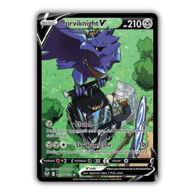 how much is an original pokemon card worth Corviknight V (055/070)