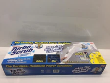 Turbo Scrub 360 Cordless Scrubber for Floor and Tile - White