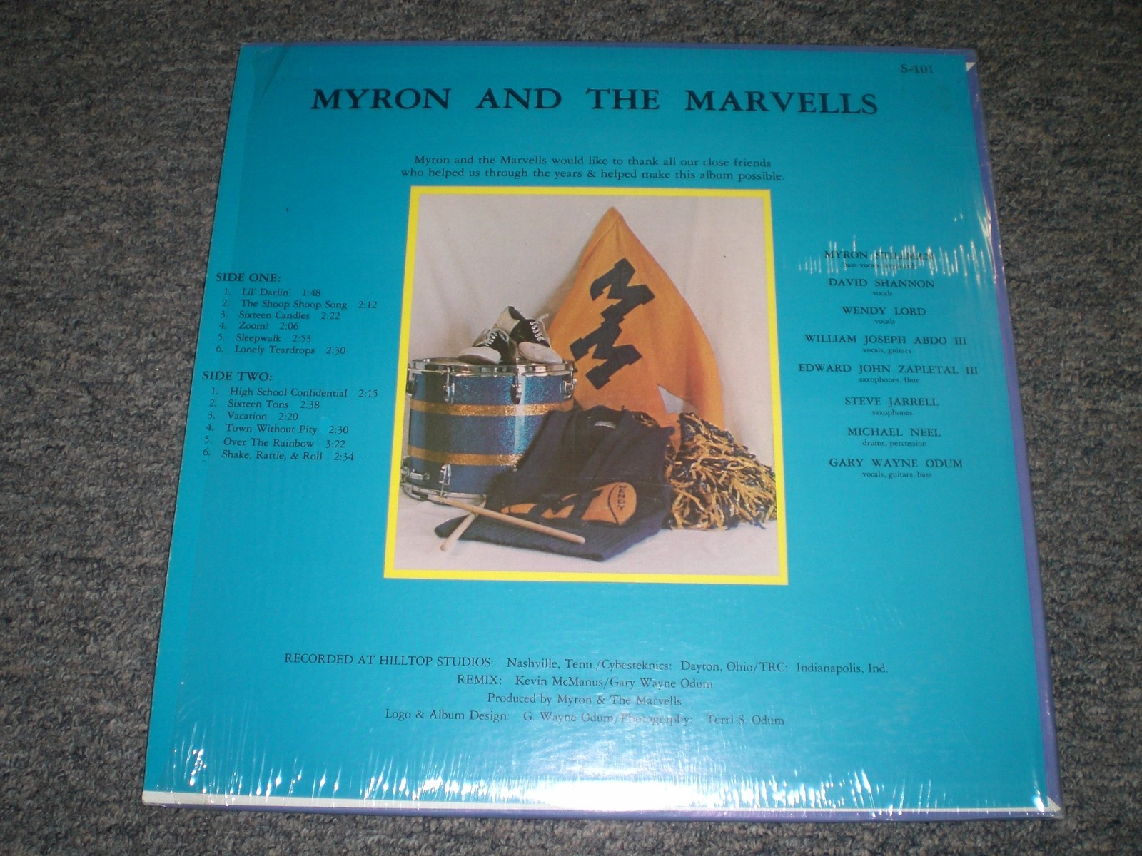 Myron and the Marvells~Private Label Jazz Pop~Hilltop Studios~FAST SHIPPING