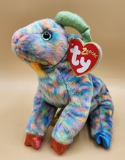 TY Zodiac -GOAT- Beanie Babies Plush Vintage 2000, EUC