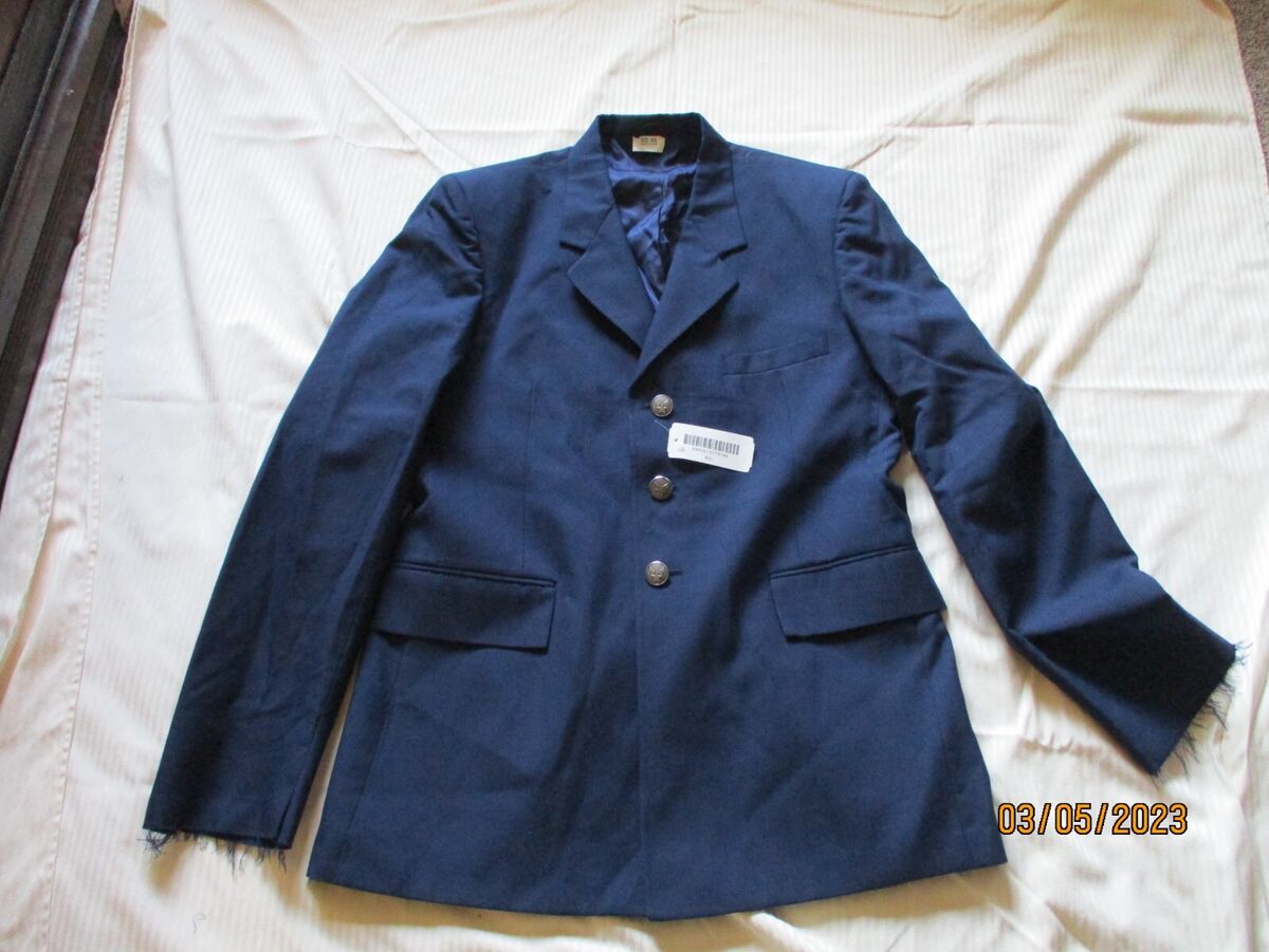 NEW/NOS DSCP Air Force Blue Blazer / Jacket, Lined - Size NEW/NOS DSCP Air Force Blue Blazer / Jacket, Lined - Size