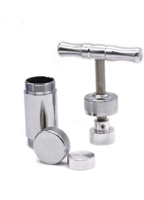 tobacco compressor for sale Durable alloy metal Compressor Presser T shaped tobacco herb press squeezer