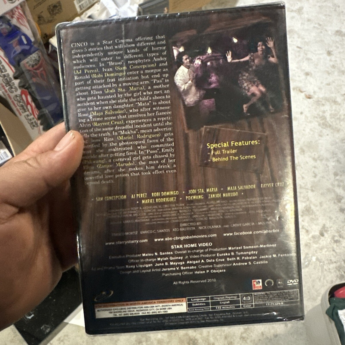 Cinco Movie DVD Tagalog with English Subtitles Brand New | eBay