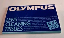 Olympus And Kodak Lens Cleaning Tissues
