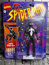 Marvel Legends Symbiote Spiderman Retro Card Black Suit Spider-Man 2022 Hasbro