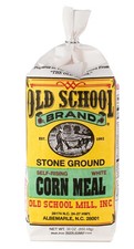 Stone Ground Self-Rising White Cornmeal 30 Ounce Bag, Non-GMO North Carol...