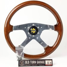 Free Shippingsame-day Shipping Rare Momo Wood Steering Wheel 36 Polished 4