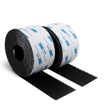 3M Hook and Loop Self Adhesive Tape 2  x 20Ft 9448A Sticky Back Interlocking ...