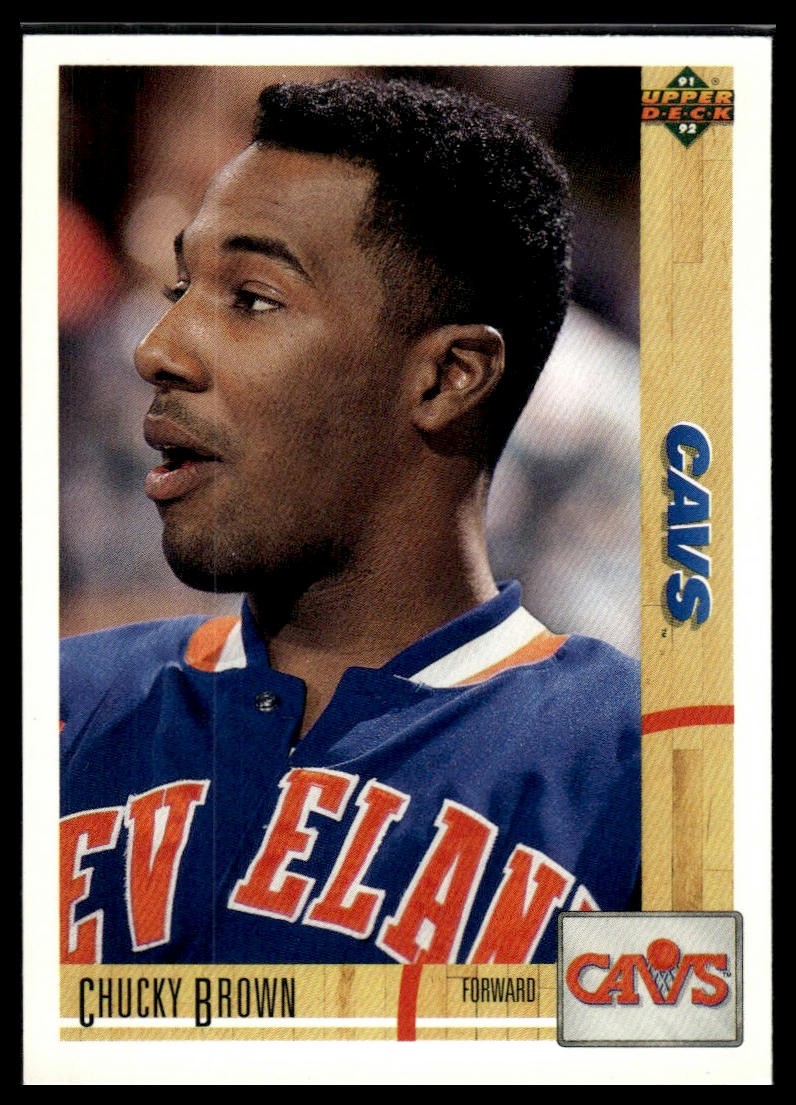 1991-92 Upper Deck #393 Chucky Brown