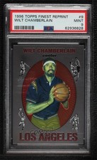 1996-97 Topps Finest Reprints Wilt Chamberlain #9 PSA 9 MINT HOF 0b0
