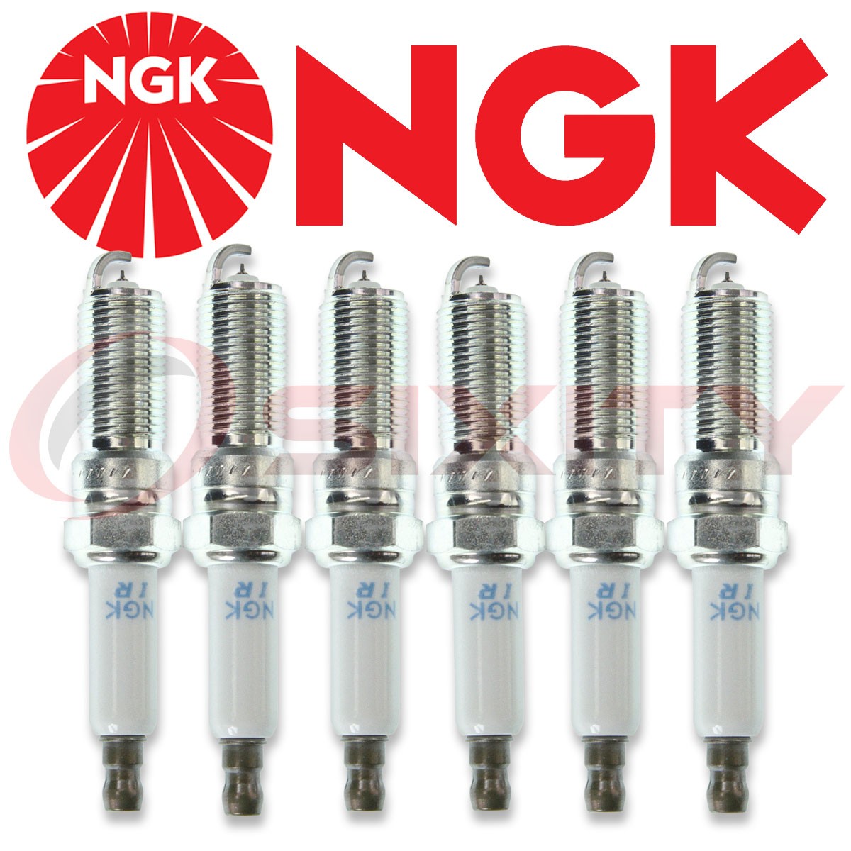 SET OF 6 NGK 4306/LZTR5A-13 V-POWER PREMIUM COPPER SPARK PLUGS