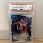 2017 PANINI DONRUSS OPTIC #177 PATRICK MAHOMES II ROOKIE RC PSA 9