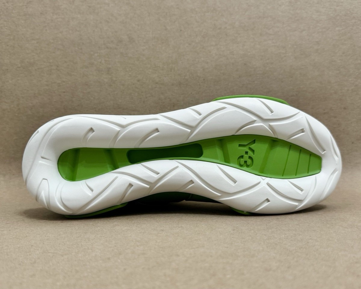 ADIDAS Y-3 QASA HIGH TEAM RAVE GREEN (SZ 10.5) ID2928 YOHJI