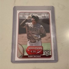 2021 Topps Big League Manny Machado SO-29 Souvenirs Insert San Diego Padres