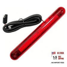 Third Brake Light 24 LED 12V High Mount Stop Light Lamp Assembly, Waterproof