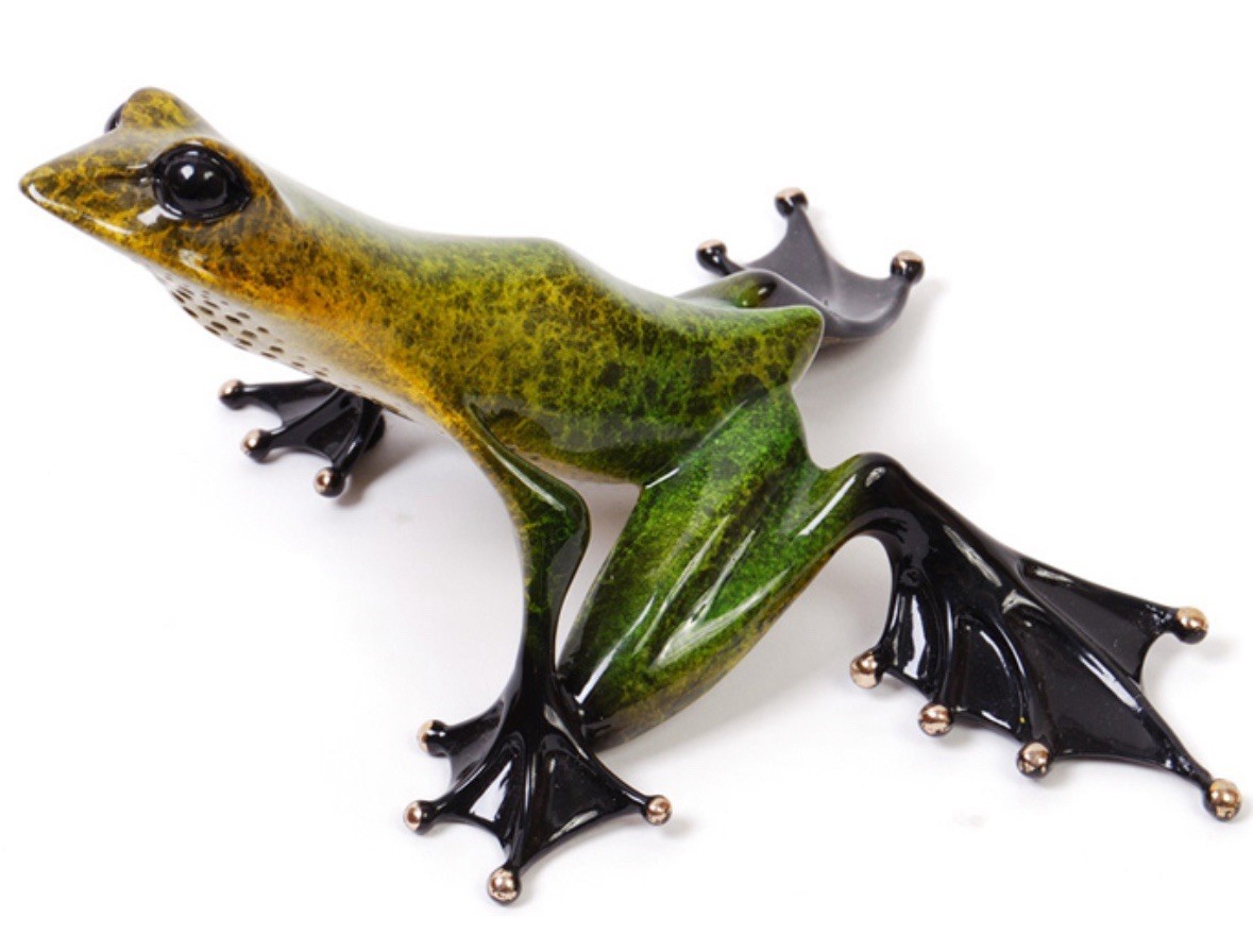BF93 2006 FROGMAN Tim Cotteril Emerald Bronze Frog 162/2000 EUC | eBay