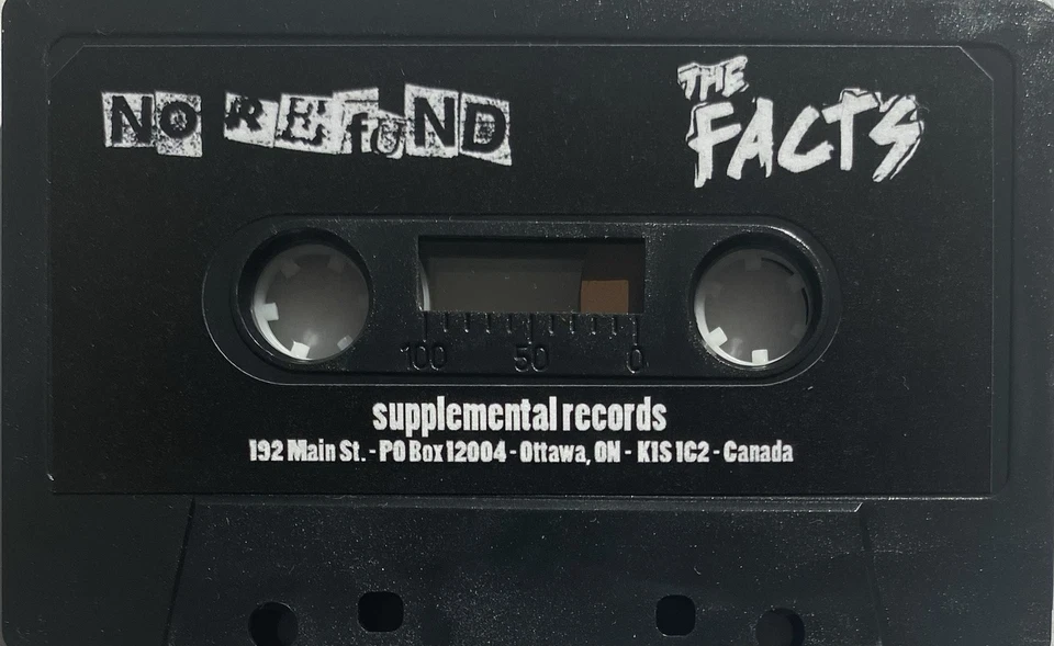 OTTAWA NOISE CRASH CASSETTE TAPE PUNK SCHIZOPHASIA HARSH SUPPLEMENT CONFUSE GAI - Image 4 of 4