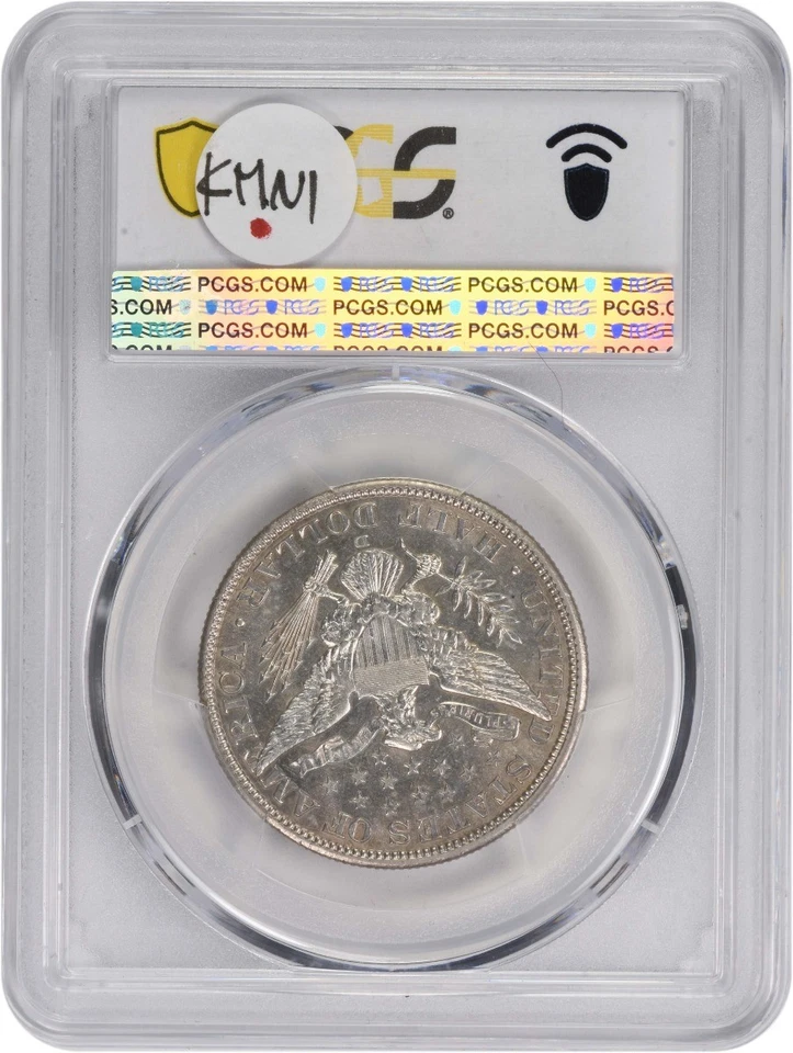 1907-D Barber Silver Half Dollar AU58 PCGS - Image 2 of 4