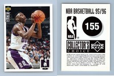 Johnny Newman - Bucks #155 Collectors Choice 1995-6 Basketball Sticker