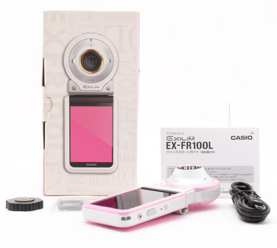 [MINT in Box] CASIO EXILIM EX-FR100L Digital Camera Pink 10.2 MP From JAPAN