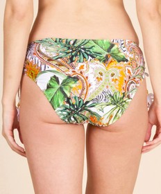 Lise Charmel Bikini Set Feerie Tropicale Top 38C Bottom Med Charms Ruched Nature