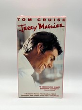 Jerry Maguire VHS Tom Cruise 1996 Sealed R Rated Movie Tape Original Shrink