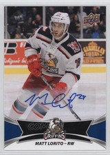 2016-17 Upper Deck AHL Auto Matt Lorito Matthew Lorito #7 Auto 5ui