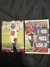 TOM BRADY 2021 Panini Score Team Next Level Stats base LOT TAMPA BAY BUCCANEERS