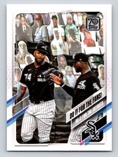 2021 Topps #14 Do It for the Fans! (Jimenez / Robert) Chicago White Sox
