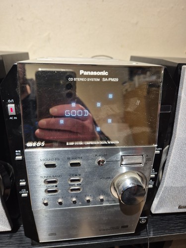 Panasonic Sa-Pm29 CD Stereoanlage 5 CD Tape - AM/FM RDS RADIO MP3 - Bild 13 von 24