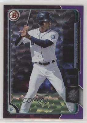 2015 Bowman Prospects Purple Ice 47/50 Gareth Morgan #BP66 0v0