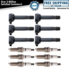Ignition Coil & Iridium Spark Plug Kit Set for Acura Honda 3.5L V6 New