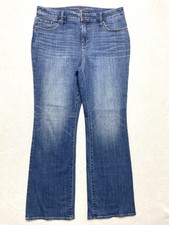 Chico's So Slimming Girlfriend Flare Women's Size 2R US Size 12R Stretch Jeans