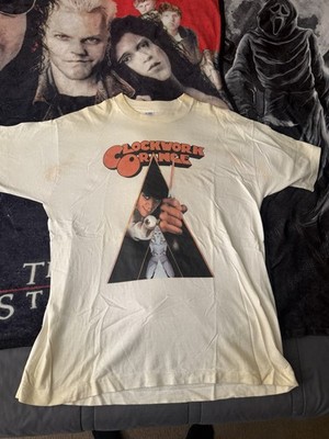Vintage A Clockwork Orange Single Stitch Movie Promo Tee Size XL