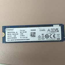 Kingston 1TB NVMe SSD PCIe Gen4 M.2 2280 OM8PGP41024Q-A0 Tested 💯% Health