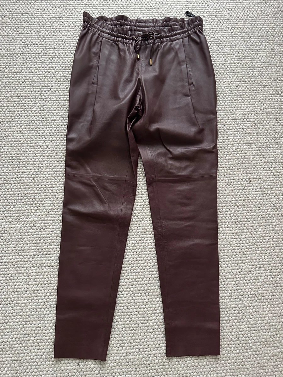 パンツ GUCCI cow leather slacks size 40 Gucci Leather Pants for Women for sale | eBay