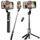 Selfie Stick Tripod with Bluetooth Remote Portable for iPhone / Android Phones