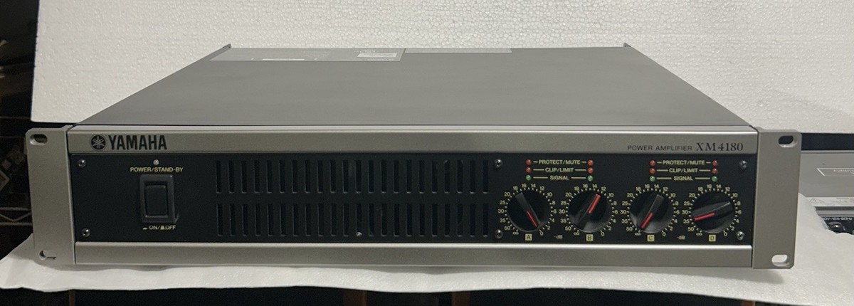 Yamaha XM4180 4-Channel Power Amplifier, 4x250W at 4 Ohms | eBay