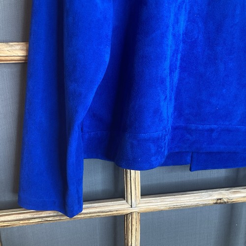 Chico's Womens Blue Open Jacket Size 1 Petite 20x23 11% Spandex - Picture 11 of 11