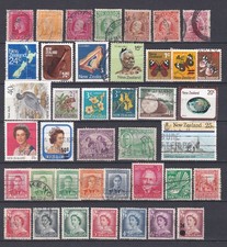 Lot 3 Nouvelle-Zélande, oblitérés