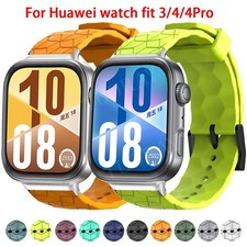 Silicone Strap For Huawei Watch Fit 4/4 Pro/Fit 3 Breathable Watch Band Bracelet