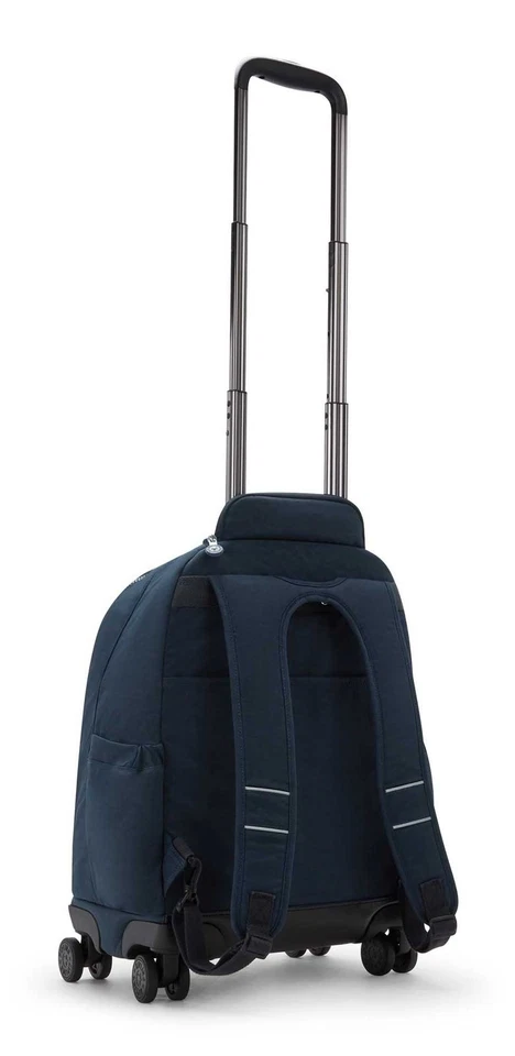 kipling Back To School New Zea Wheeled Backpack Trolley-Rucksack True Blue Tonal - Bild 3 von 4