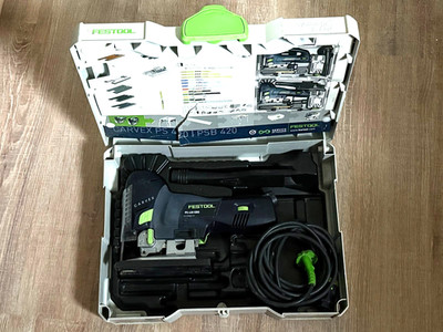Festool Pendelhubstichsäge CARVEX PS 420 EBQ im Systainer ohne Sägeblatt