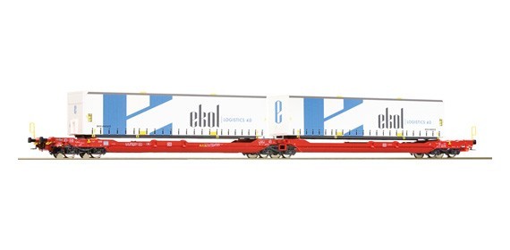 Roco 77386 DB Ag Sdggmrs 738 Livery Red Traffic, With 2 Speaker Cabinet 40’