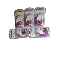 New Lot of 5 Monster Home Series Fiber Optic Digital Audio Cable 8 Ft